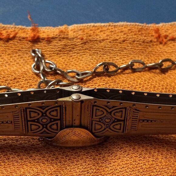 Vintage Silver tone metal hardware - Picture 3 of 8